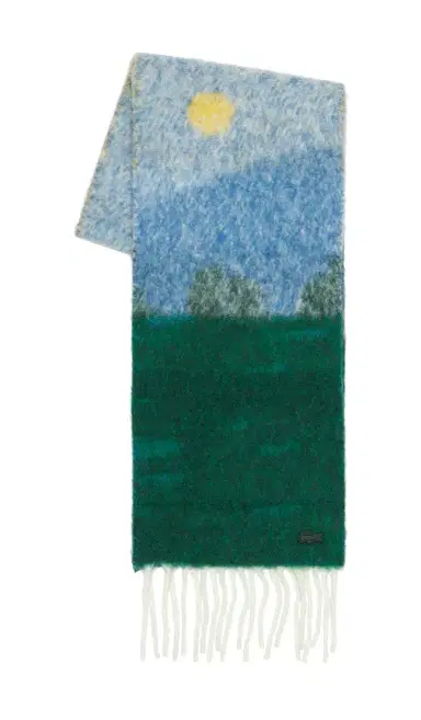 Lacoste Mountain Graphic Long Scarf | Thumbnail 1