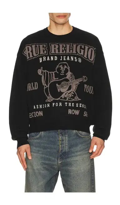 True Religion Cinched SRS Sweater | Thumbnail 1 True Religion Cinched SRS Sweater | Thumbnail 1