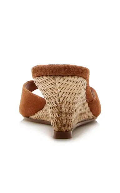 Staud Brigette Suede Wedge Mules | Thumbnail 5