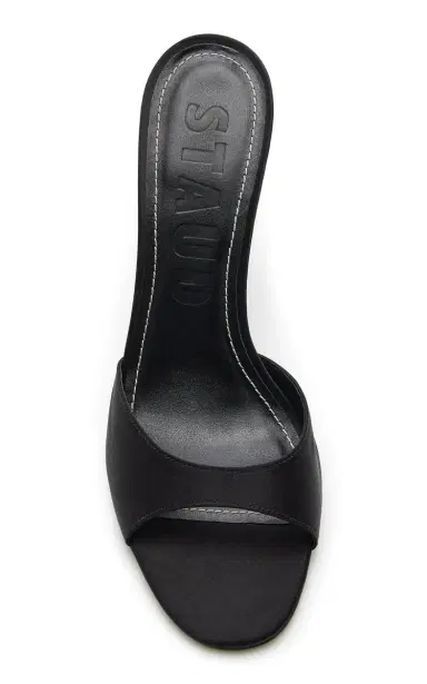 Staud Brigette Satin Mules | Thumbnail 3