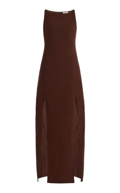 Staud Costa Linen-Blend Maxi Dress | Thumbnail 6 Staud Costa Linen-Blend Maxi Dress | Thumbnail 6