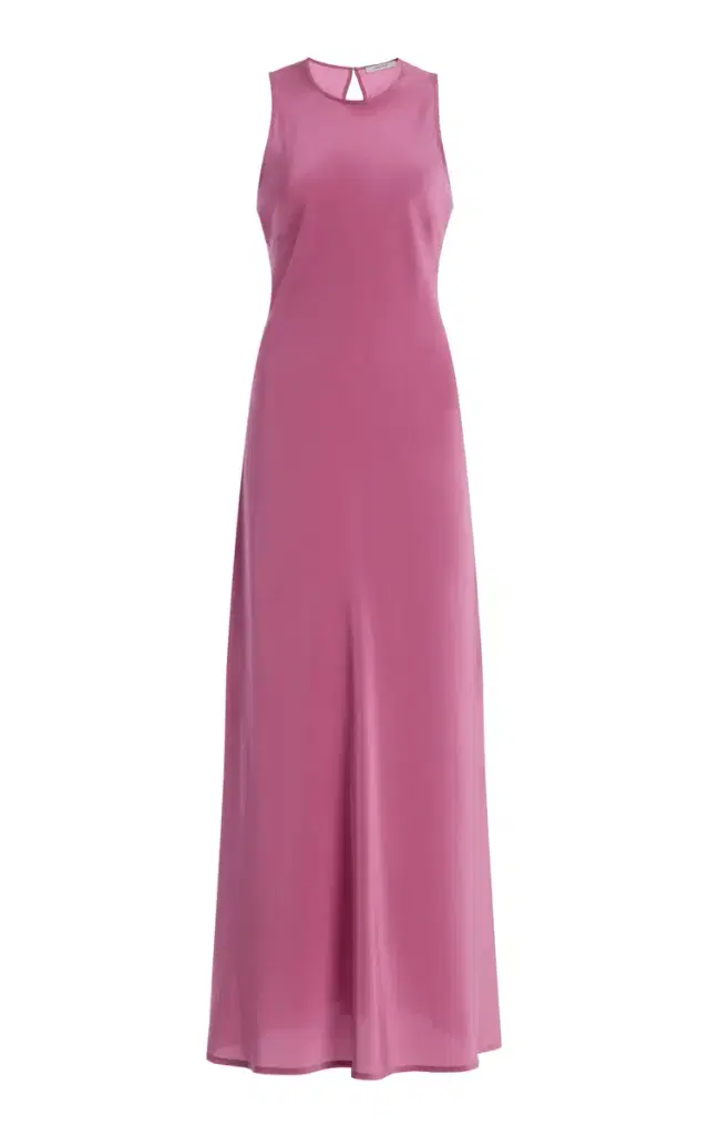 Valencia Silk Maxi Dress