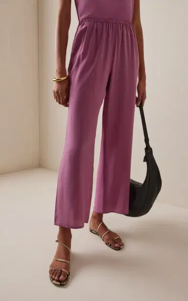Asceno Loreto Silk Trousers | Thumbnail 3