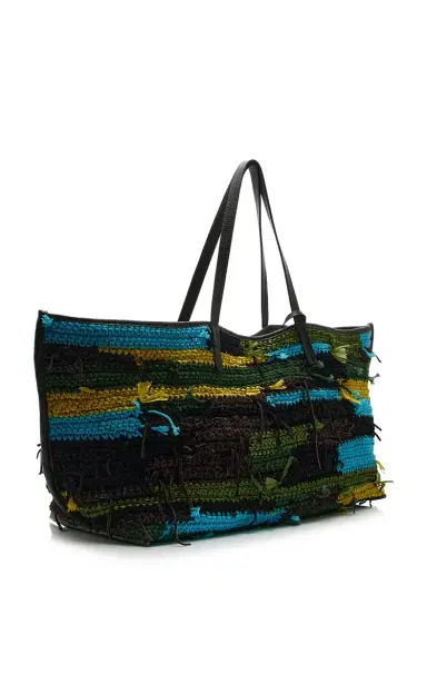 Staud Christos Large Braided Tote Bag | Thumbnail 3 Staud Christos Large Braided Tote Bag | Thumbnail 3