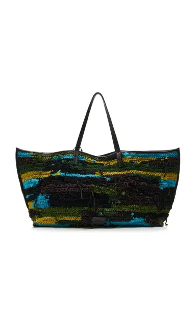 Staud Christos Large Braided Tote Bag | Thumbnail 4 Staud Christos Large Braided Tote Bag | Thumbnail 4