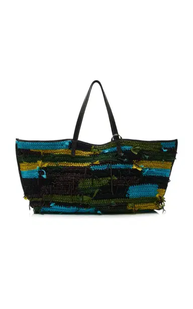 Staud Christos Large Braided Tote Bag | Thumbnail 1 Staud Christos Large Braided Tote Bag | Thumbnail 1