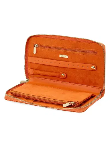 Wolf Maria Medium Zip Jewelry Case | Thumbnail 3