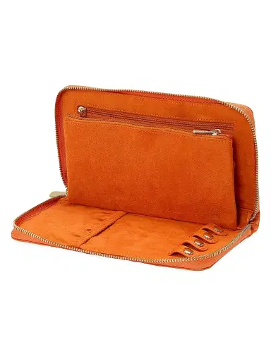 Wolf Maria Medium Zip Jewelry Case | Thumbnail 4