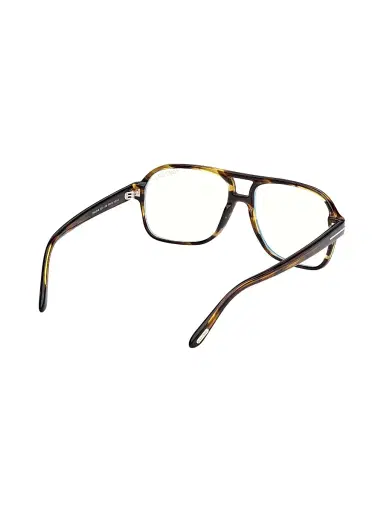 Tom Ford Men's 58MM Blue Block Aviator Eyeglasses - Brown | Thumbnail 6 Tom Ford Men's 58MM Blue Block Aviator Eyeglasses - Brown | Thumbnail 6