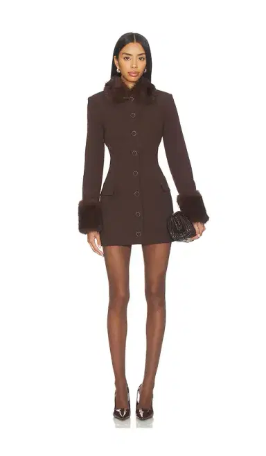 Ronny Kobo x REVOLVE x FWRD Lena Jacket Dress | Thumbnail 4 Ronny Kobo x REVOLVE x FWRD Lena Jacket Dress | Thumbnail 4