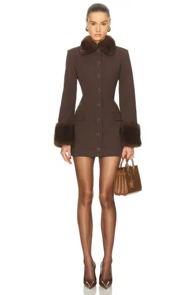 Ronny Kobo x REVOLVE x FWRD Lena Jacket Dress | Thumbnail 1 Ronny Kobo x REVOLVE x FWRD Lena Jacket Dress | Thumbnail 1