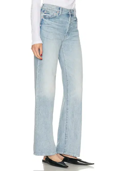Mother The Dodger Button Hover Cuff Jeans | Thumbnail 5 Mother The Dodger Button Hover Cuff Jeans | Thumbnail 5