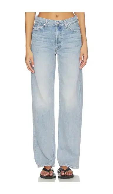 Mother The Dodger Button Hover Cuff Jeans | Thumbnail 1 Mother The Dodger Button Hover Cuff Jeans | Thumbnail 1