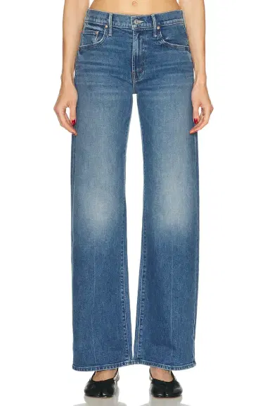 Mother The Mid Rise Lasso Sneak Jeans | Thumbnail 3 Mother The Mid Rise Lasso Sneak Jeans | Thumbnail 3