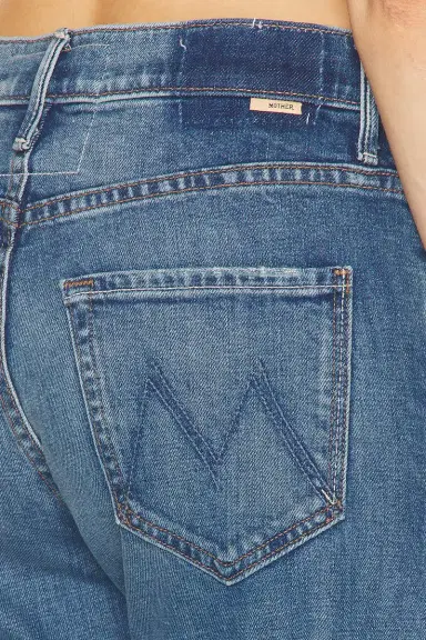 Mother The Mid Rise Lasso Sneak Jeans | Thumbnail 8 Mother The Mid Rise Lasso Sneak Jeans | Thumbnail 8