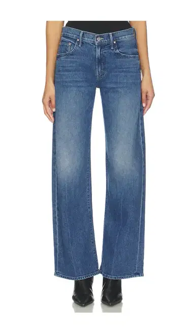 Mother The Mid Rise Lasso Sneak Jeans | Thumbnail 1 Mother The Mid Rise Lasso Sneak Jeans | Thumbnail 1