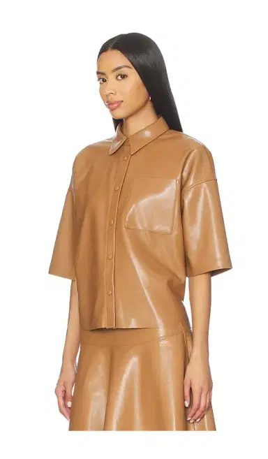 Citizens of Humanity Frances Cropped Cape Button Up | Thumbnail 2
