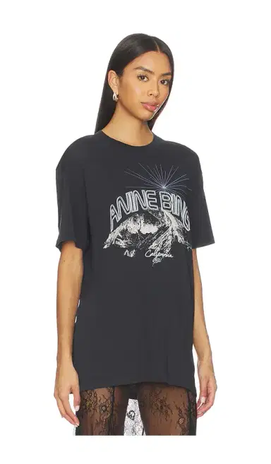 Anine Bing Walker Tee California | Thumbnail 2 Anine Bing Walker Tee California | Thumbnail 2