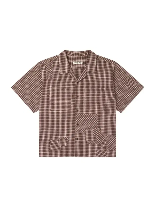 PA Camp-Collar Patchwork Checked Organic Cotton Shirt - Men