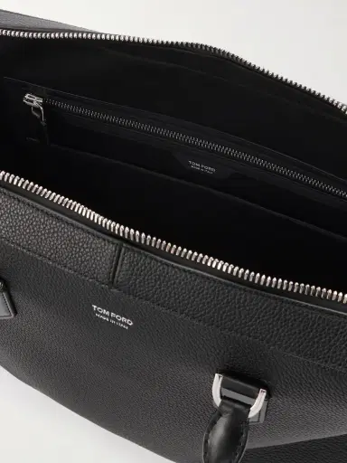 Tom Ford Elliot Full-Grain Leather Briefcase - Men | Thumbnail 5 Tom Ford Elliot Full-Grain Leather Briefcase - Men | Thumbnail 5