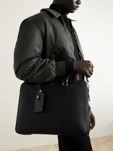 Tom Ford Elliot Full-Grain Leather Briefcase - Men | Thumbnail 6 Tom Ford Elliot Full-Grain Leather Briefcase - Men | Thumbnail 6