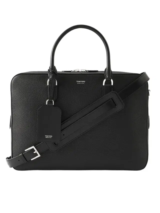 Tom Ford Elliot Full-Grain Leather Briefcase - Men