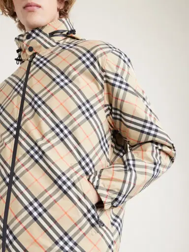 Burberry Hooded Checked Shell Jacket - Men | Thumbnail 5 Burberry Hooded Checked Shell Jacket - Men | Thumbnail 5