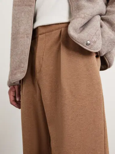 Loro Piana Wide-Leg Wool and Cashmere-Blend Trousers - Men | Thumbnail 5 Loro Piana Wide-Leg Wool and Cashmere-Blend Trousers - Men | Thumbnail 5
