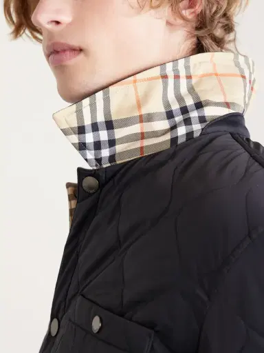 Burberry Reversible Padded Quilted Shell Jacket - Men | Thumbnail 5 Burberry Reversible Padded Quilted Shell Jacket - Men | Thumbnail 5