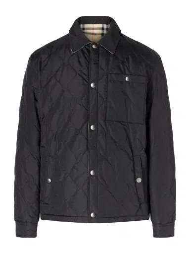 Burberry Reversible Padded Quilted Shell Jacket - Men | Thumbnail 1 Burberry Reversible Padded Quilted Shell Jacket - Men | Thumbnail 1