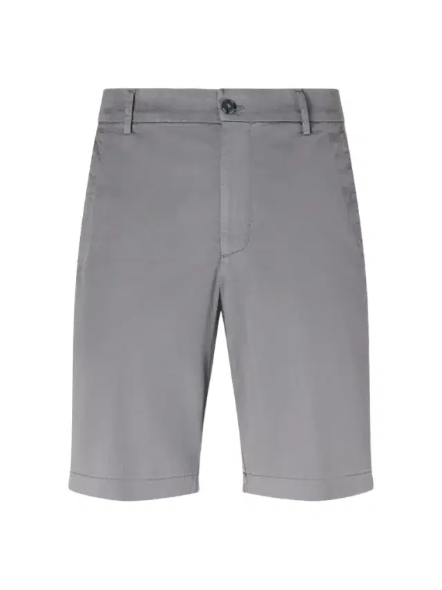 Straight-Leg Stretch Cotton-Blend Shorts - Men