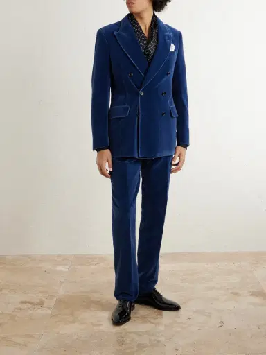Tom Ford Cotton-Velvet Tuxedo Jacket - Men | Thumbnail 2 Tom Ford Cotton-Velvet Tuxedo Jacket - Men | Thumbnail 2