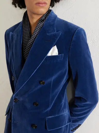 Tom Ford Cotton-Velvet Tuxedo Jacket - Men | Thumbnail 5 Tom Ford Cotton-Velvet Tuxedo Jacket - Men | Thumbnail 5