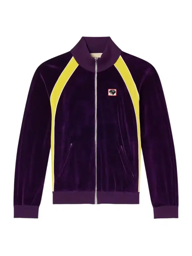 Appliquéd Cotton-Blend Velvet Track Jacket - Men