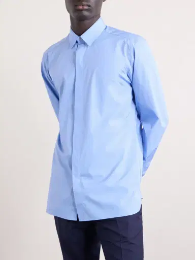 Tom Ford Cotton-Poplin Shirt - Men | Thumbnail 2