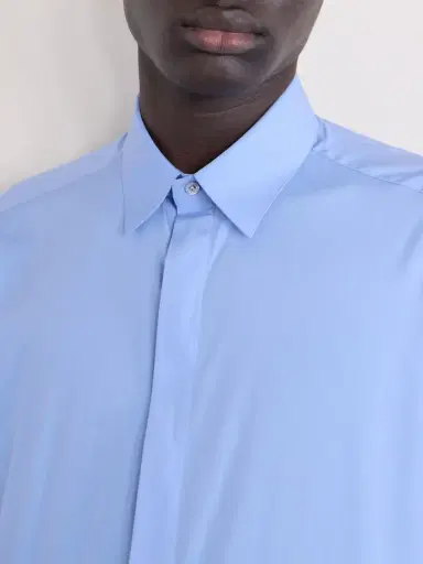 Tom Ford Cotton-Poplin Shirt - Men | Thumbnail 4