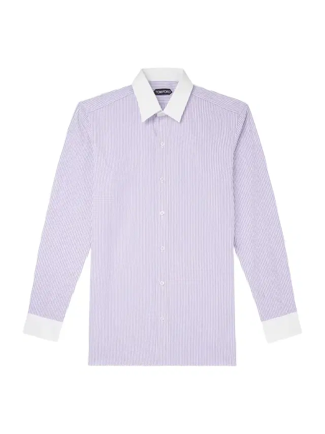Tom Ford Striped Cotton-Poplin Shirt - Men