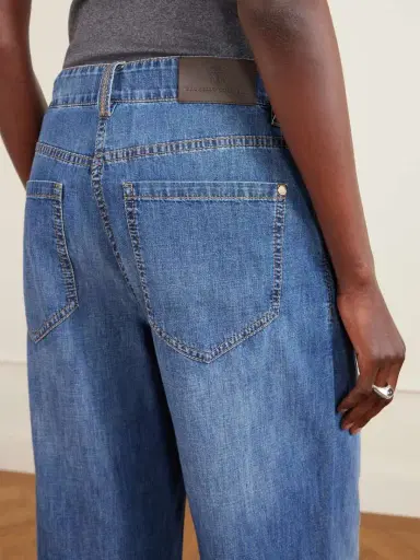 Brunello Cucinelli Mid-rise Wide-leg Jeans | Thumbnail 5