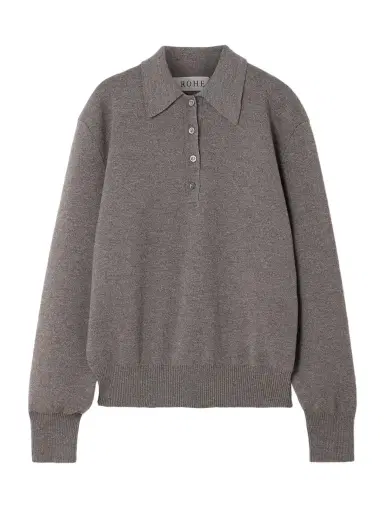 RÓHE Wool And Cashmere-blend Polo Shirt | Thumbnail 1