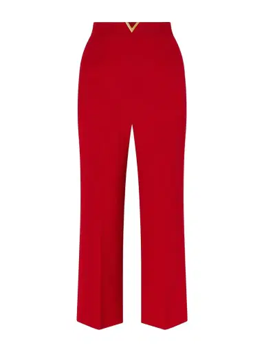 Valentino Garavani Embellished Wool Straight-leg Pants | Thumbnail 1