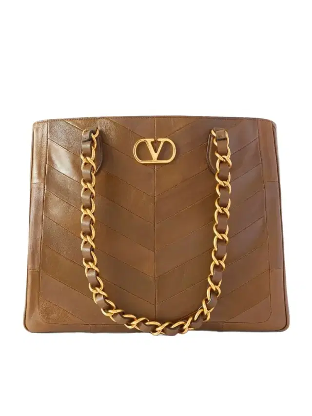 Jean Chain-detailed Paneled Leather Tote Jean Chain-detailed Paneled Leather Tote
