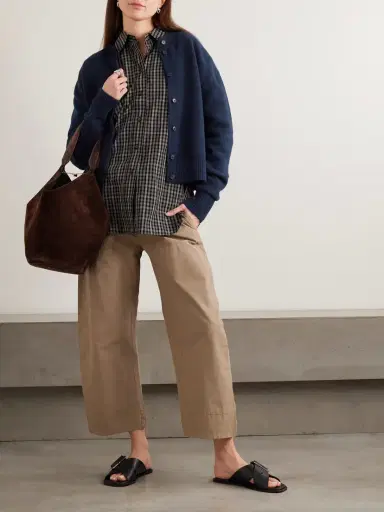 RÓHE Cropped Wool-blend Cardigan | Thumbnail 2