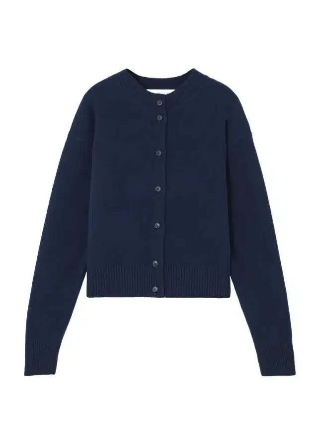 Cropped Wool-blend Cardigan