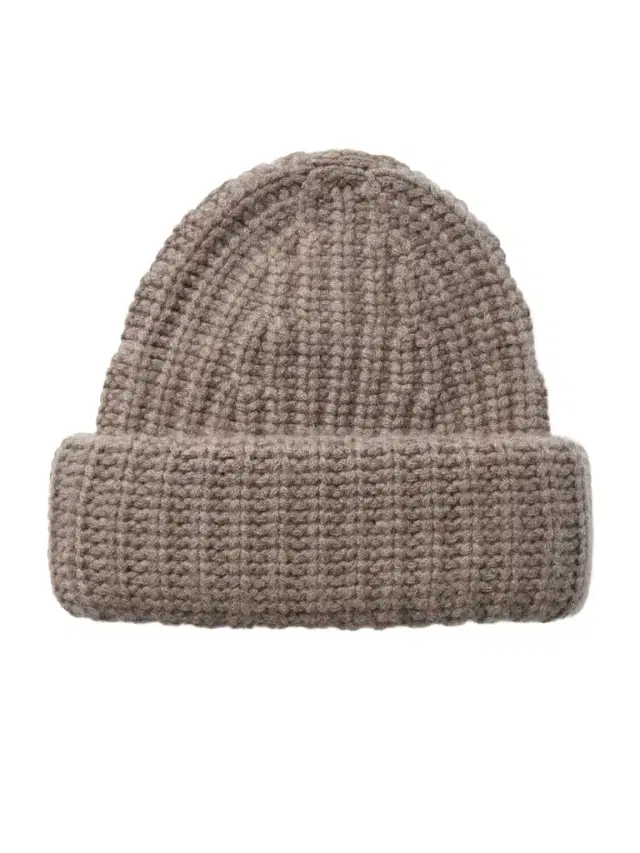 Beatris Ribbed Cashmere Beanie