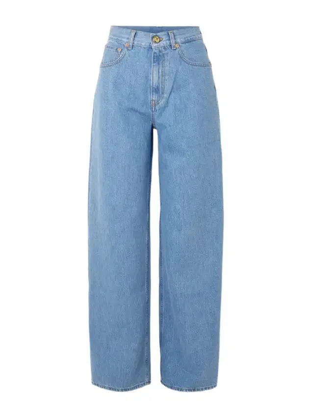 Nariida Java Embroidered High-rise Wide-leg Jeans