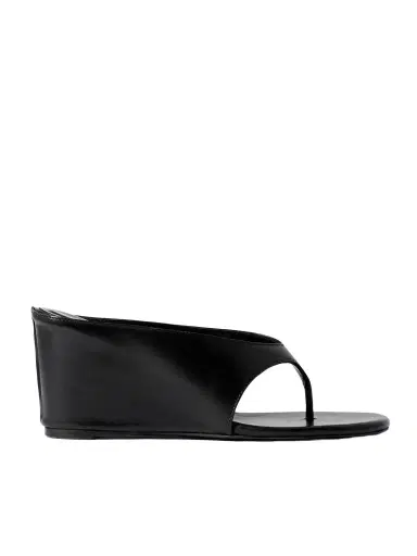 Jude Yaga Leather Wedge Sandals | Thumbnail 1 Jude Yaga Leather Wedge Sandals | Thumbnail 1