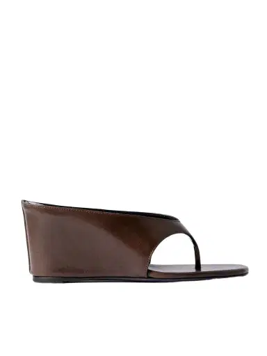 Jude Yaga Leather Wedge Sandals | Thumbnail 1