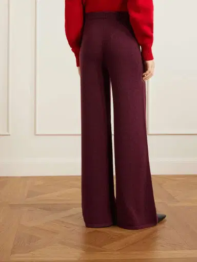 The Elder Statesman Juniper Cashmere Wide-leg Pants | Thumbnail 4 The Elder Statesman Juniper Cashmere Wide-leg Pants | Thumbnail 4