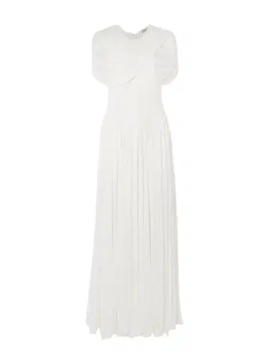 Simkhai Nancie Cape-effect Draped Pleated Jersey Maxi Dress | Thumbnail 1 Simkhai Nancie Cape-effect Draped Pleated Jersey Maxi Dress | Thumbnail 1