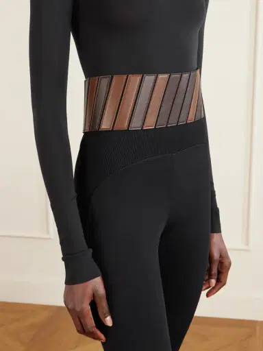 Alaïa Stretch Leather Belt | Thumbnail 2